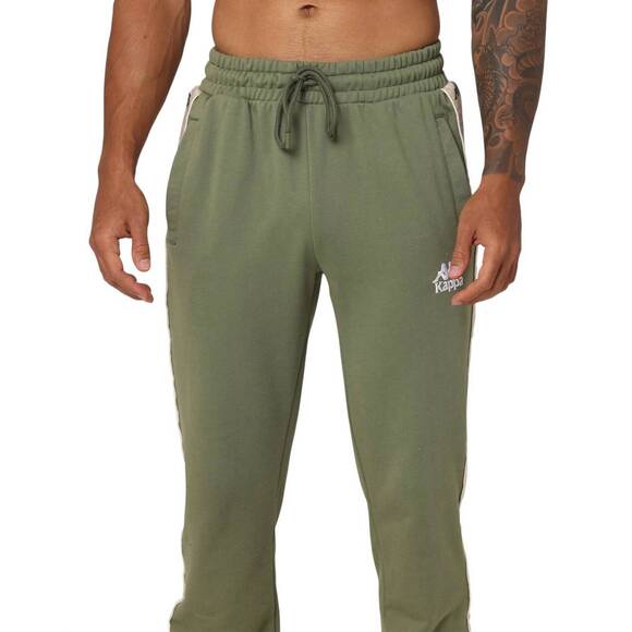 NEW KAPPA banda alanz 3 sweatpants in army green